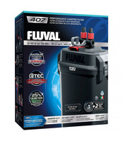 FLUVAL 407 Filtr zewnętrzny kubełkowy 1450 l/h (do zbiorników 150-500 l)
