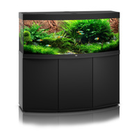 Juwel Vision 450 LED czarne (2x belka) akwarium z szafką
